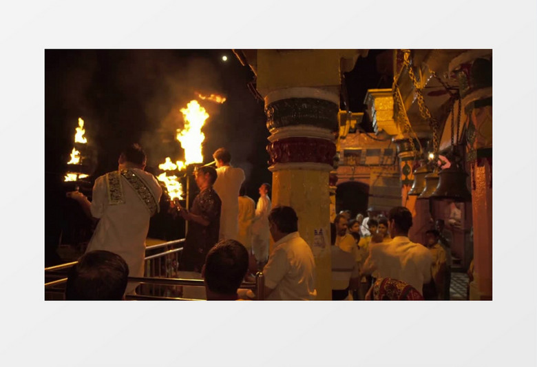 佛教传统仪式庆典实拍视频素材