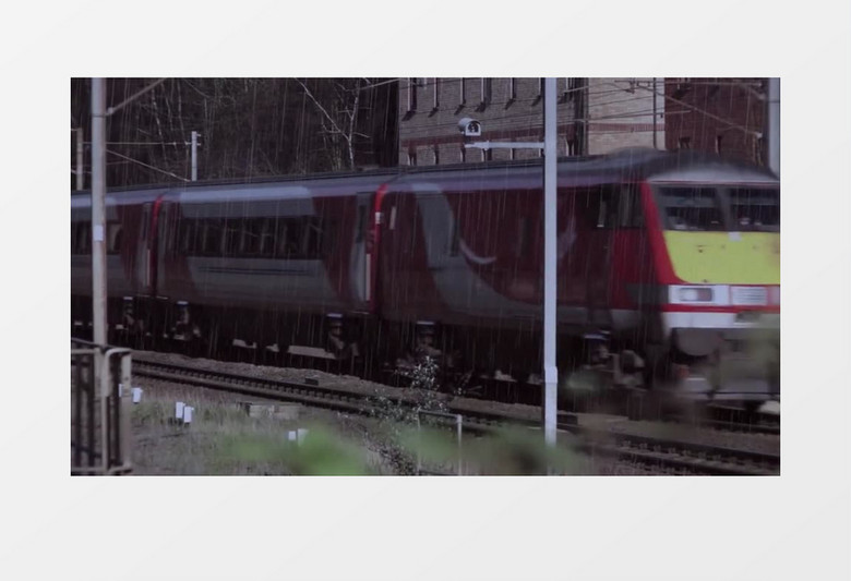 铁路运输坐火车来一趟长远的旅游实拍视频