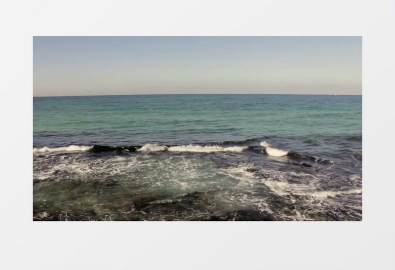 海洋地平线实拍视频素材