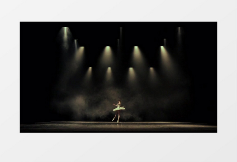 剧院芭蕾舞蹈实拍视频素材