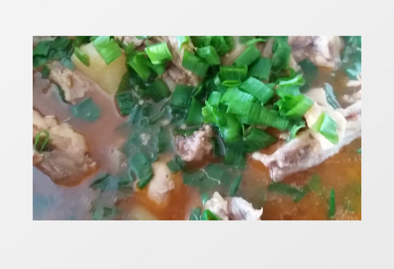 高清近距离味觉十足的美食实拍视频素材