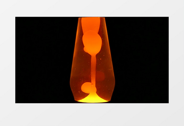 橙色熔岩活动流体液体MP4视频素材