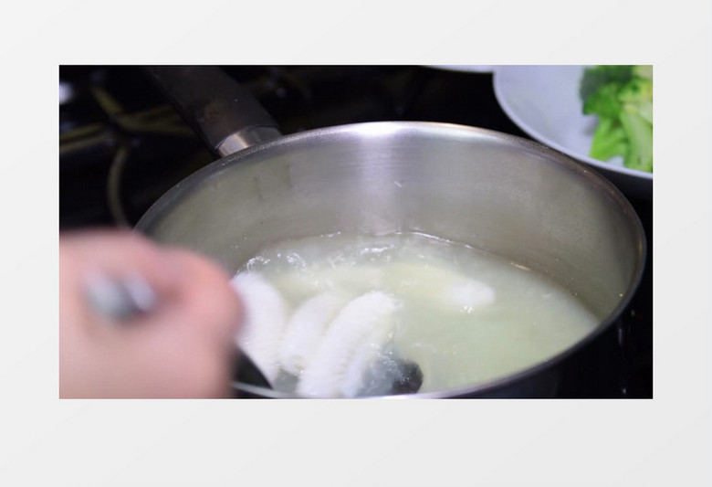 厨房烹饪视频素材MP4实拍视频