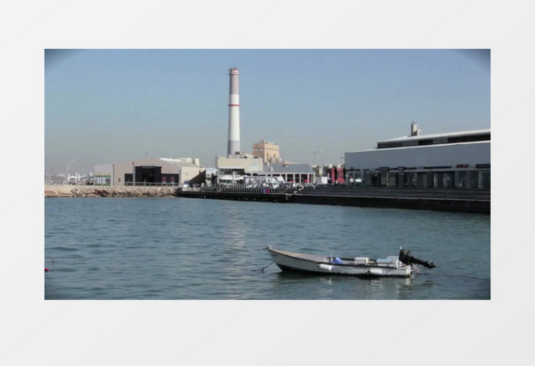 城市景观之海港视频素材MP4实拍视频