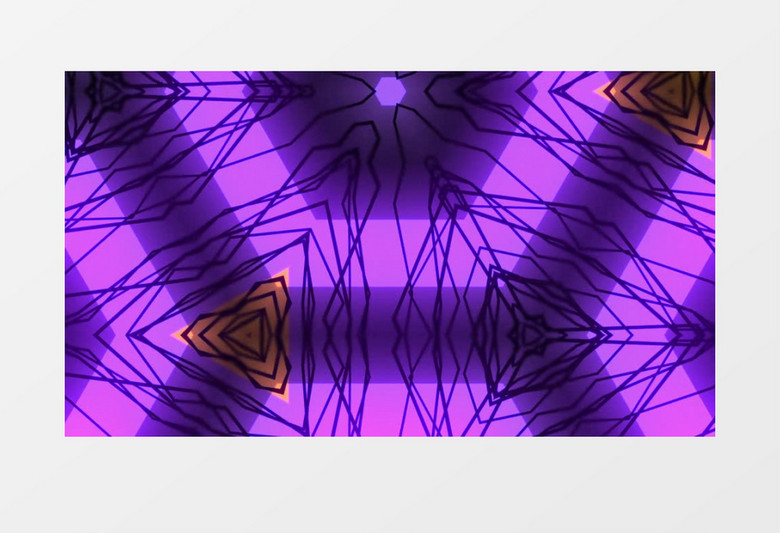 唯美紫色线条组成色块变幻动态图视频素材