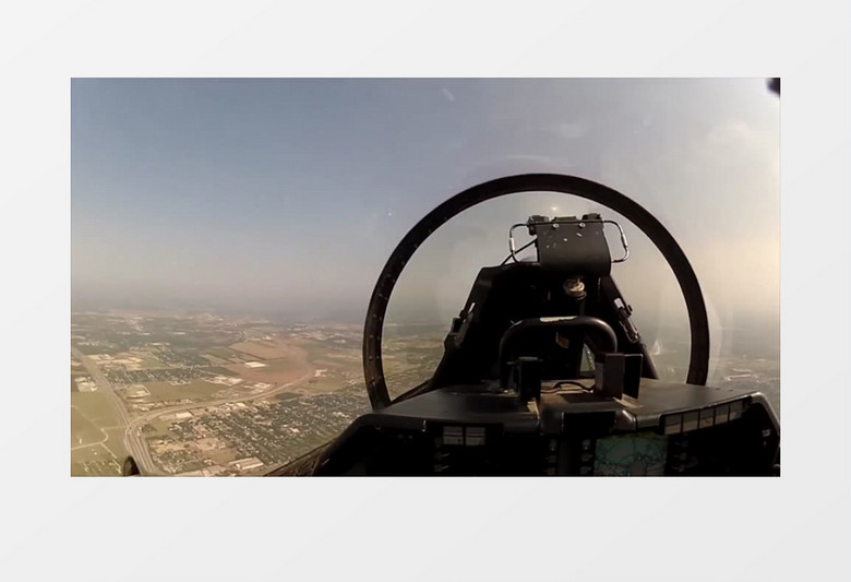 高清实拍用宇航员的视觉看地球实拍视频素材