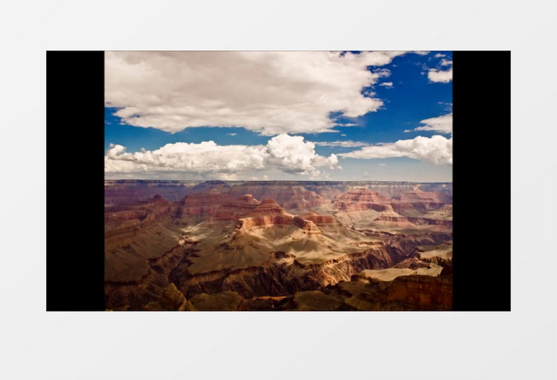 高清拍摄亚利桑那州大峡谷国家公园悬崖自然景观实拍视频素材