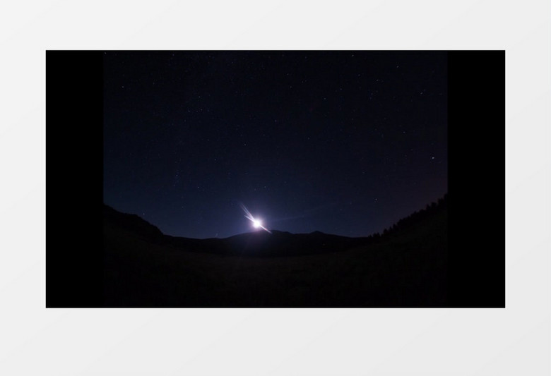 高清拍摄天文摄影亚利桑那州星星闪烁实拍视频素材