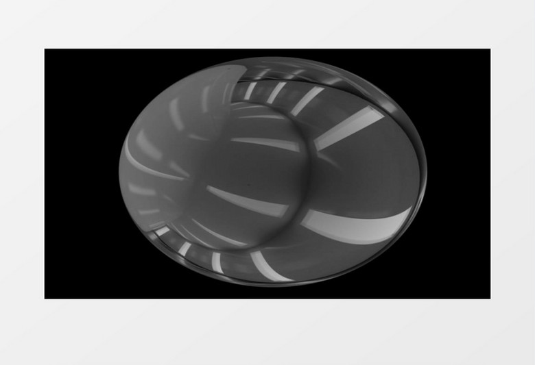 3D动画圆形球扭曲视频素材