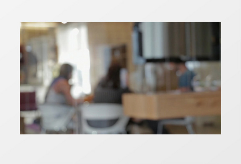 企业开会讨论方案实拍视频MP4