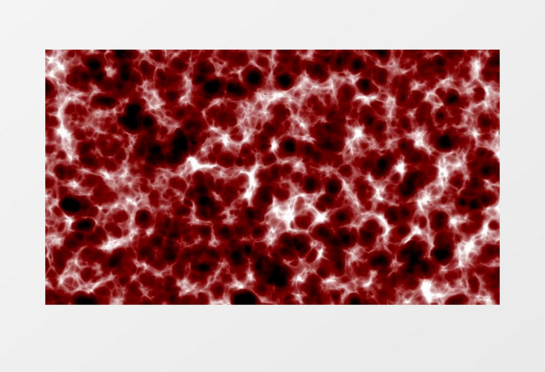 动画抽象模拟显微镜下细胞病毒视频素材