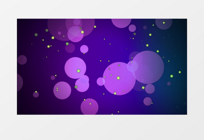 浮动的彩色圆点背景视频素材