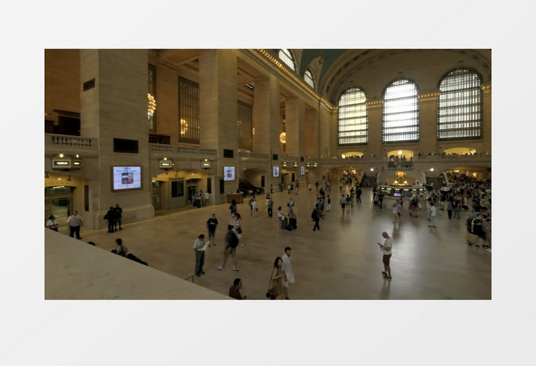 布鲁克林城市中心景观实拍视频