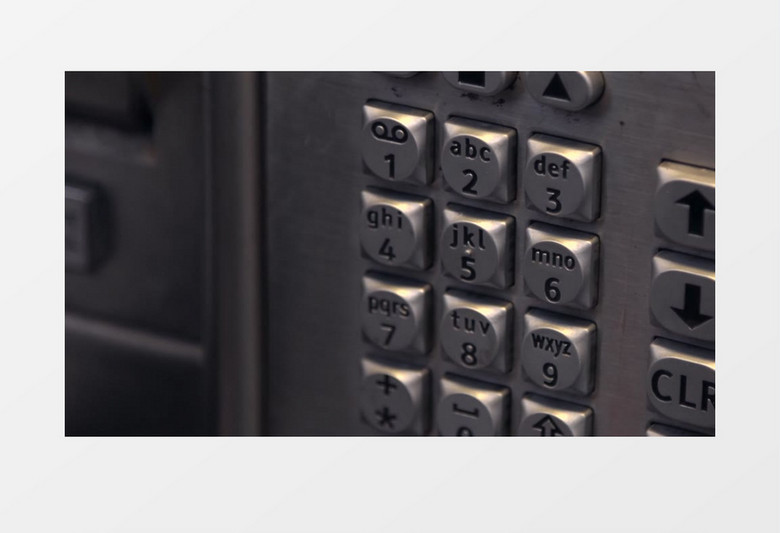 公用电话亭如何拨打紧急电话实拍视频
