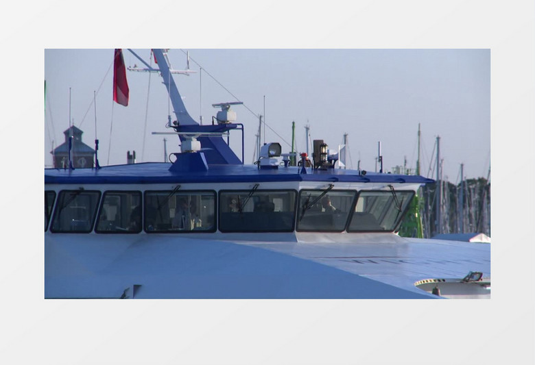 游艇休闲度假游玩实拍视频