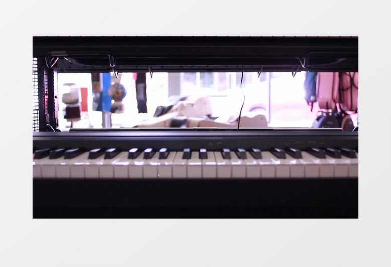 钢琴实拍视频素材