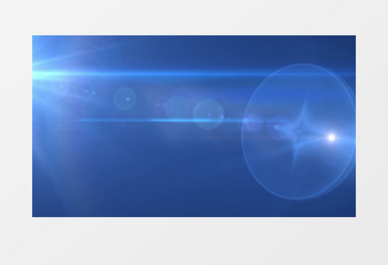  蓝色耀斑颗粒动态散景背景视频