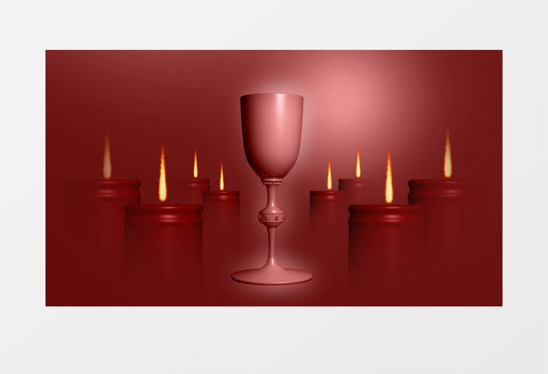 黑暗的坟墓蜡烛杯子背景视频
