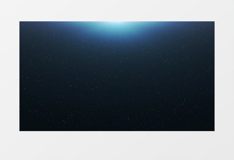 蓝色银河中星星坠落唯美视频素材