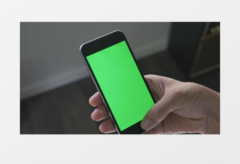 长按手机菜单键动作实拍视频素材