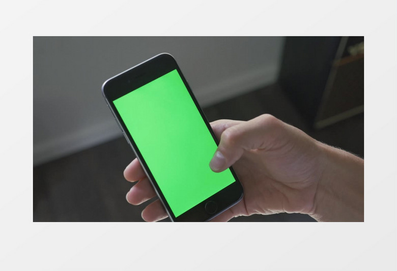 手机轻点动作实拍视频素材