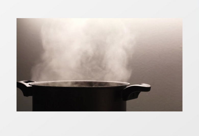 热锅蒸汽实拍高清视频