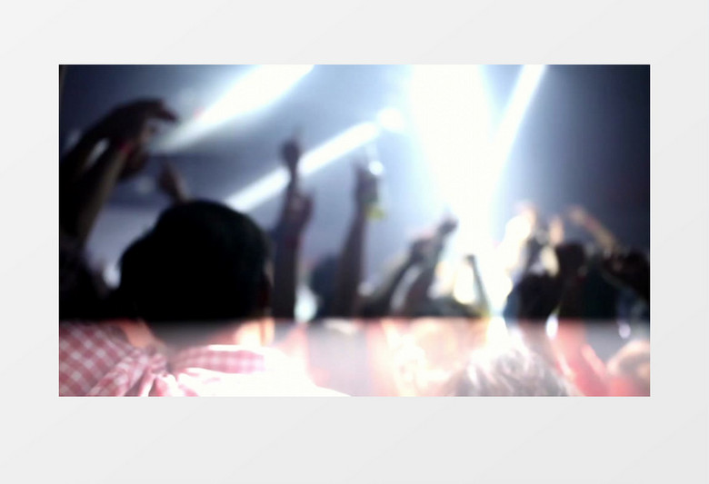 一群人在舞蹈狂欢实拍视频素材