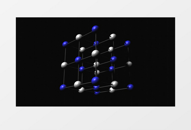 原子模型结构模拟视频