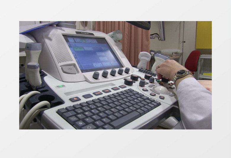 医院检查病情设备实拍视频素材