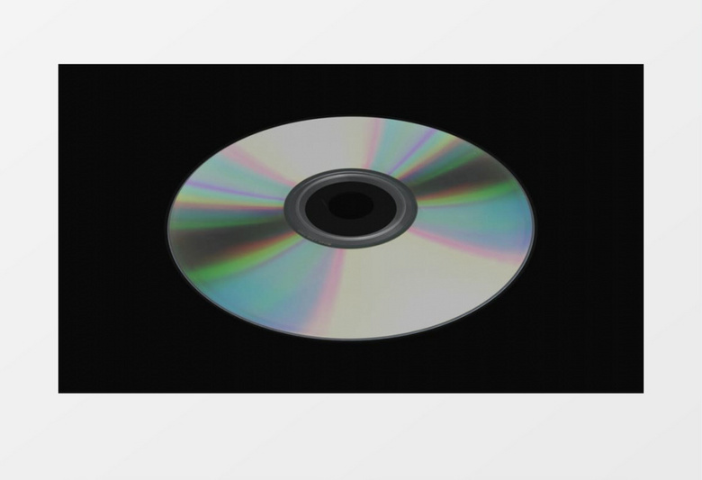 旋转的VCD光碟视频素材