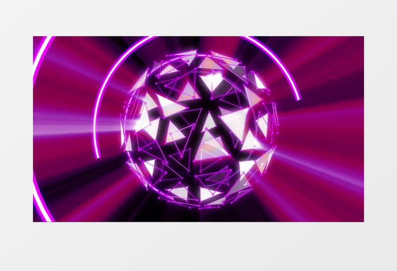 震撼酷炫科技电子感视频背景