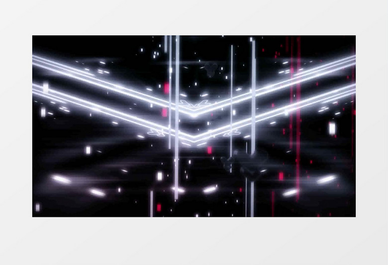 3D动感酷炫闪烁视频背景