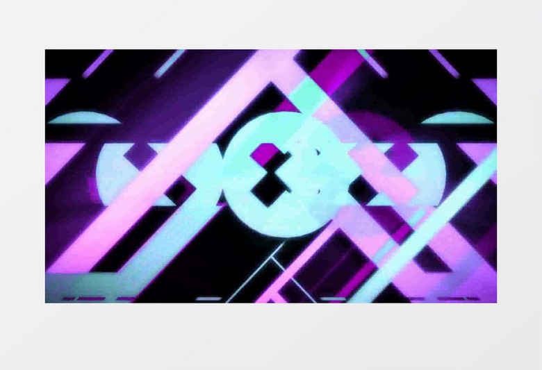 3D动感科技旋转视频背景