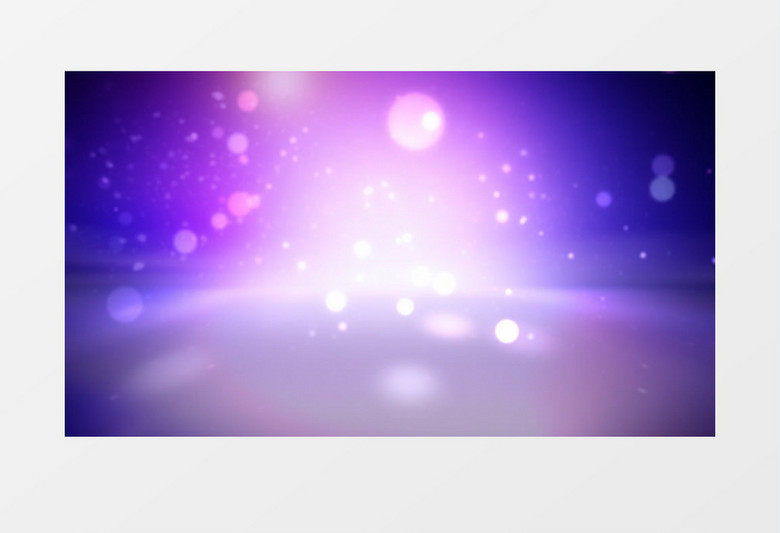 动画动态紫色梦幻光点粒子背景视频素材