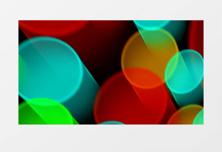 动画动态彩色圆点循环的背景视频素材