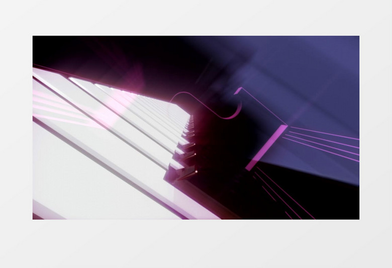 紫色钢琴背景视频素材
