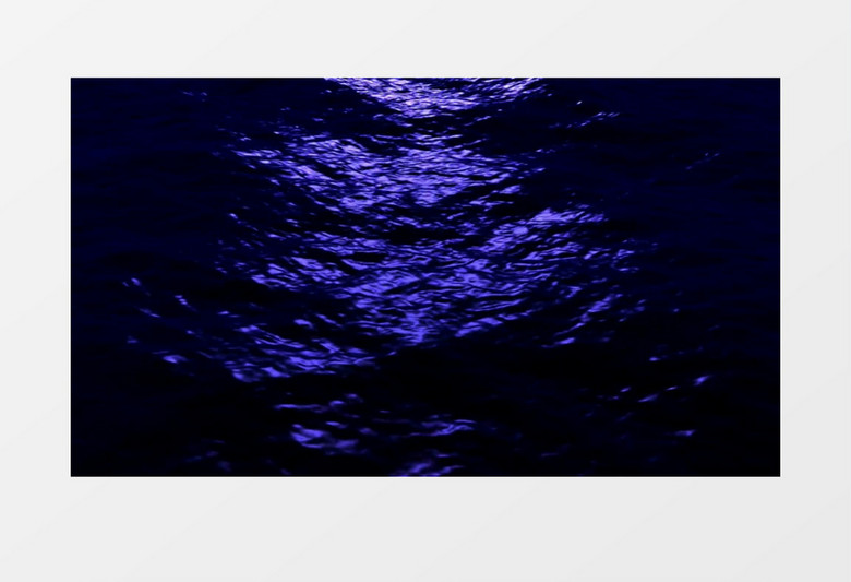 深紫色涌动的水面视频素材