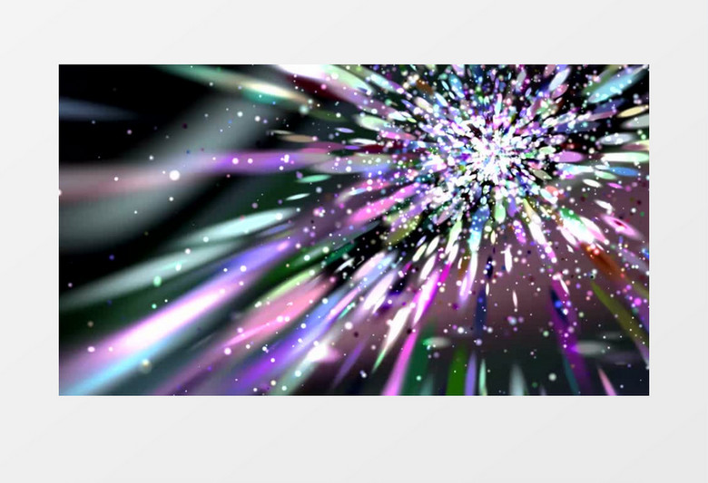 彩色颗粒效果视频素材mov