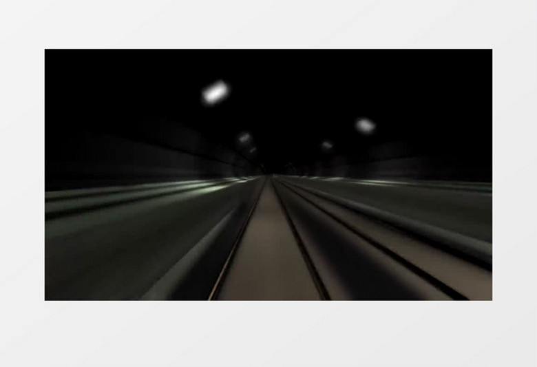 行走中的高铁模型背景视频素材