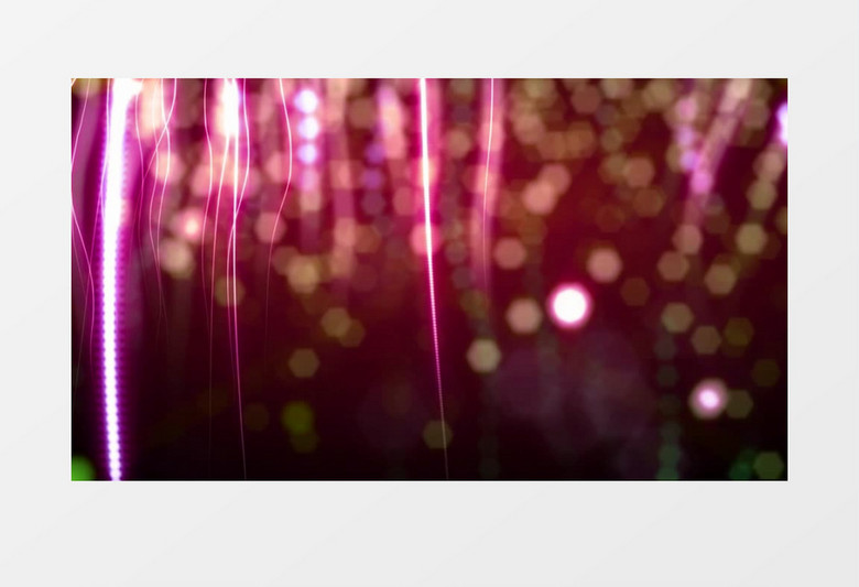  动画动态粉红色粒子光线唯美背景视频素材