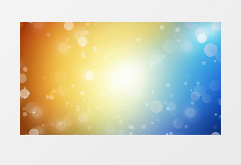  动画动态清新光点粒子漂浮闪烁