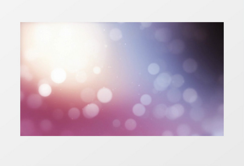  动画动态梦幻唯美粒子闪烁绽放背景视频素材