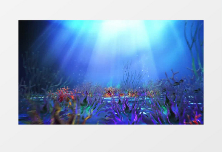 海底梦幻世界视频素材