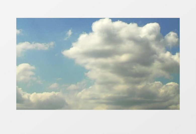风云变幻的蓝天白云18背景视频素材