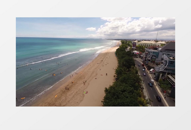 海滩实拍高清视频mov