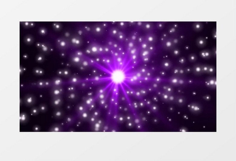动画动态紫色旋转粒子背景视频素材