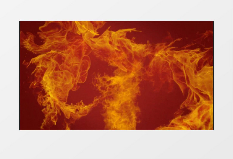 灵动飘逸狂舞的移动火焰背景视频