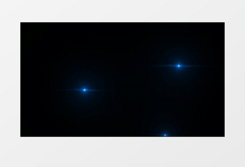 动画动态蓝色光效运动冷场专用背景视频素材
