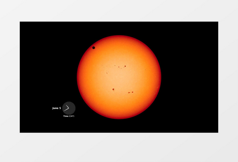太阳能行星旋转宇宙视频素材