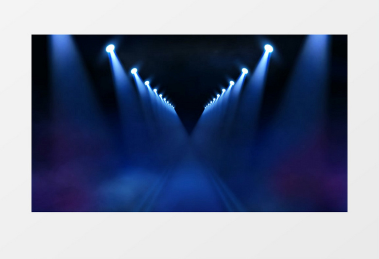 聚光灯灯光秀背景视频素材